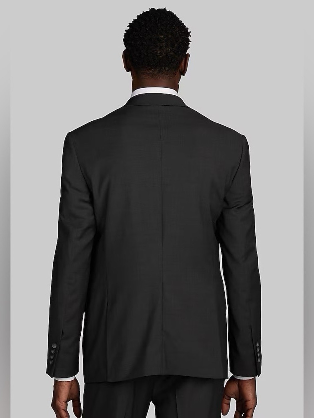 Jos A Bank Travel Tech Slim Fit Graphite Jacket - Picture 2 of 6